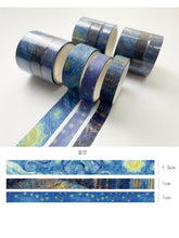 Load image into Gallery viewer, Geometric Pattern Washi Tape Sets (3pcs)