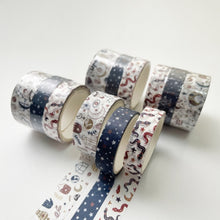 Load image into Gallery viewer, Geometric Pattern Washi Tape Sets (3pcs)