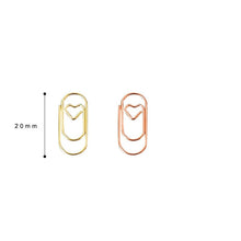 Load image into Gallery viewer, Mini Love Paper Clips (3 Colors)