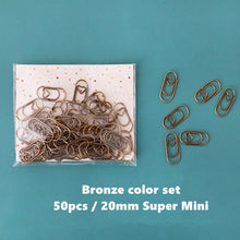 Load image into Gallery viewer, Mini Love Paper Clips (3 Colors)
