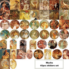 Load image into Gallery viewer, Historic Heritage Painting Stickers (8 Designs)