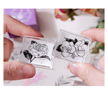 Load image into Gallery viewer, Floral Heaven Transparent Acrylic Stamps