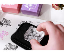 Load image into Gallery viewer, Floral Heaven Transparent Acrylic Stamps