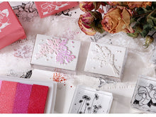 Load image into Gallery viewer, Floral Heaven Transparent Acrylic Stamps