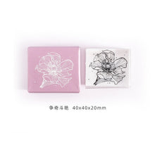 Load image into Gallery viewer, Floral Heaven Transparent Acrylic Stamps