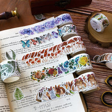 Load image into Gallery viewer, Animal & Plant Season Sticker Rolls (9 Types) - Original Kawaii Pen