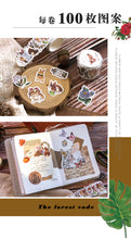 Load image into Gallery viewer, Animal & Plant Season Sticker Rolls (9 Types) - Original Kawaii Pen