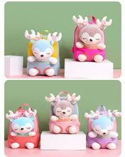 Load image into Gallery viewer, Cute Kawaii Back Packs with Soft Plush Toys