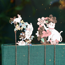 Load image into Gallery viewer, Japanese Floral Metal Bookmarks - Limited Edition