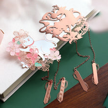 Load image into Gallery viewer, Japanese Floral Metal Bookmarks - Limited Edition