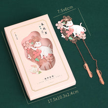 Load image into Gallery viewer, Japanese Floral Metal Bookmarks - Limited Edition