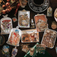 Load image into Gallery viewer, Vintage Style Gold Foiled Stickers - Limited Edition