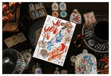 Load image into Gallery viewer, Vintage Style Gold Foiled Stickers - Limited Edition