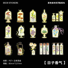 Load image into Gallery viewer, Vintage Style Gold Foiled Stickers - Limited Edition