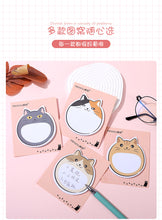 Load image into Gallery viewer, Chubby Cat Sticky Notes