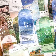 Load image into Gallery viewer, Japanese Landscape Oil Painting Bookmarks (10 pcs)