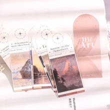 Load image into Gallery viewer, Japanese Landscape Oil Painting Bookmarks (10 pcs)
