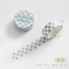 Load image into Gallery viewer, Checkerboard Series Masking Tapes (6 Designs)
