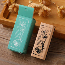 Load image into Gallery viewer, Cartoon and Flower Rubber Stamp (8 Designs)