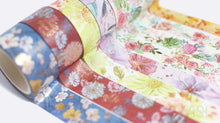 Load image into Gallery viewer, Exotic Flower Garden Masking Tape Set - Original Kawaii Pen