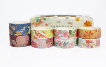 Load image into Gallery viewer, Exotic Flower Garden Masking Tape Set - Original Kawaii Pen