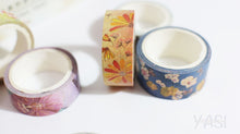 Load image into Gallery viewer, Exotic Flower Garden Masking Tape Set - Original Kawaii Pen