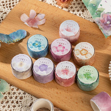 Load image into Gallery viewer, Japanese Floral Language Sticker Rolls (8 Types)