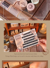 Load image into Gallery viewer, Vintage Memories of the Past Washi Tapes
