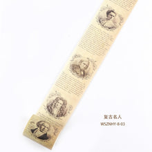 Load image into Gallery viewer, Vintage Memories of the Past Washi Tapes