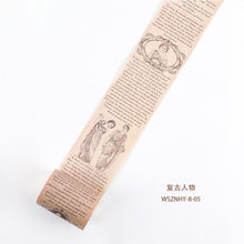 Load image into Gallery viewer, Vintage Memories of the Past Washi Tapes