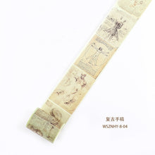 Load image into Gallery viewer, Vintage Memories of the Past Washi Tapes
