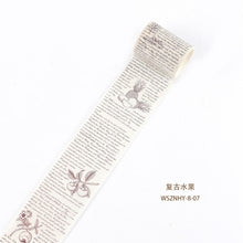 Load image into Gallery viewer, Vintage Memories of the Past Washi Tapes