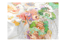 Load image into Gallery viewer, Japanese Floral Design Stickers (4 Designs)