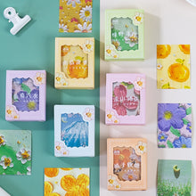 Load image into Gallery viewer, Floral & Landscape Oil Painting Stickers - Original Kawaii Pen