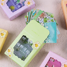 Load image into Gallery viewer, Floral & Landscape Oil Painting Stickers - Original Kawaii Pen