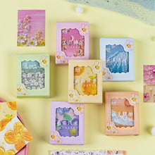 Load image into Gallery viewer, Floral & Landscape Oil Painting Stickers - Original Kawaii Pen