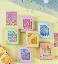 Load image into Gallery viewer, Floral & Landscape Oil Painting Stickers - Original Kawaii Pen
