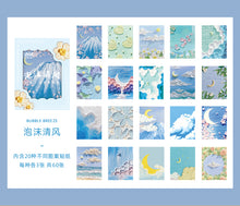 Load image into Gallery viewer, Floral & Landscape Oil Painting Stickers - Original Kawaii Pen