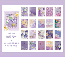Load image into Gallery viewer, Floral & Landscape Oil Painting Stickers - Original Kawaii Pen