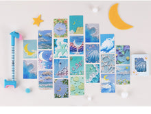 Load image into Gallery viewer, Floral & Landscape Oil Painting Stickers - Original Kawaii Pen