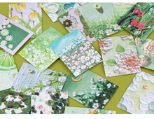 Load image into Gallery viewer, Floral & Landscape Oil Painting Stickers - Original Kawaii Pen