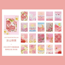 Load image into Gallery viewer, Floral & Landscape Oil Painting Stickers - Original Kawaii Pen