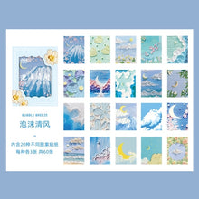 Load image into Gallery viewer, Floral & Landscape Oil Painting Stickers - Original Kawaii Pen