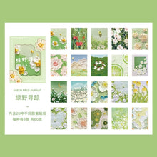 Load image into Gallery viewer, Floral & Landscape Oil Painting Stickers - Original Kawaii Pen