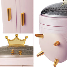 Load image into Gallery viewer, Crown Rotating Jewelry Storage Box
