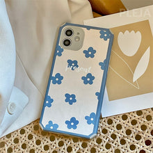 Load image into Gallery viewer, Cute Kawaii Floral Transparent iPhone Case