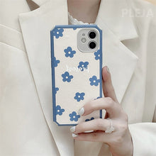 Load image into Gallery viewer, Cute Kawaii Floral Transparent iPhone Case