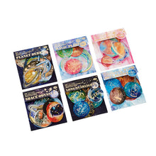 Load image into Gallery viewer, Colorful Gold Foiled Universe Stickers