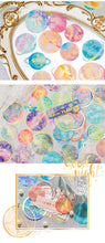 Load image into Gallery viewer, Colorful Gold Foiled Universe Stickers