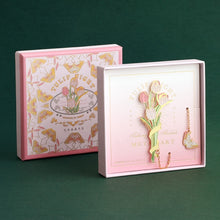 Load image into Gallery viewer, Japanese Floral Metal Bookmarks - Limited Edition